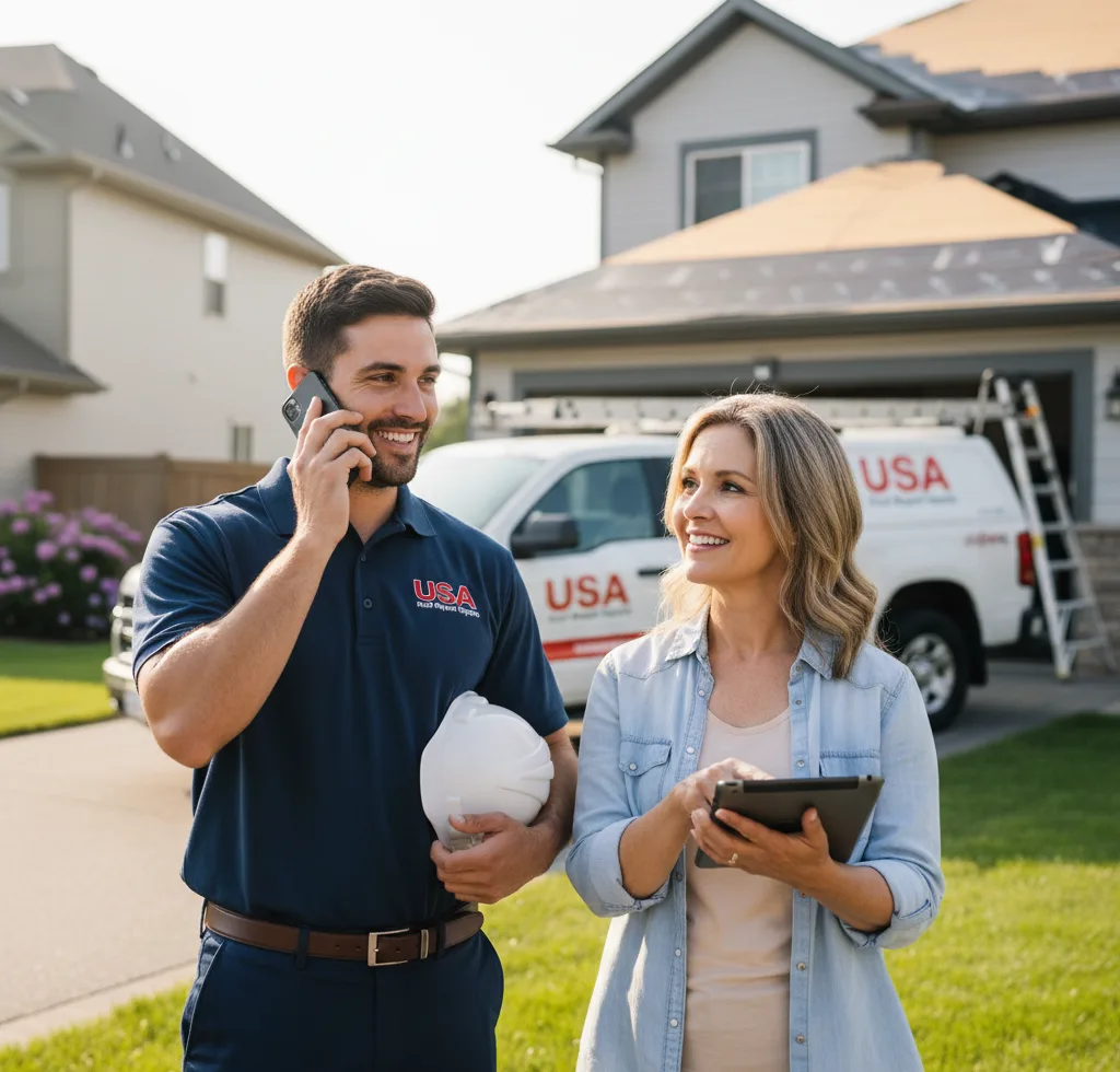 USA Roof Repair Experts customer support in Elm City